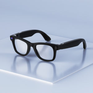 Lunettes intelligentes G30 AI avec <span class=keywords><strong>traduction</strong></span> en temps réel, vidéo 1080P, diffusion en direct Wi-Fi, double microphone à réduction <span class=keywords><strong>de</strong></span> bruit, reconnaissance IA, mains libres - Product Image 6