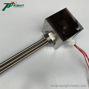 Tubo de calentamiento de tanque <span class=keywords><strong>Solar</strong></span> de rosca de 2 pulgadas, elemento Tubular de 2kw, calentador de brida de agua eléctrico para autoclave - Product Image 3