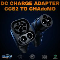 Adaptateur EV DC Longood 2026 CCS2 vers CHAdeMO – Connecteur EV en gros pour recharge rapide de véhicules électriques japonais CHAdeMO vers CCS UE