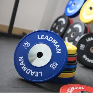 Custom Logo Bumper Plates Weightlifting Plates Competition Bumper Plates