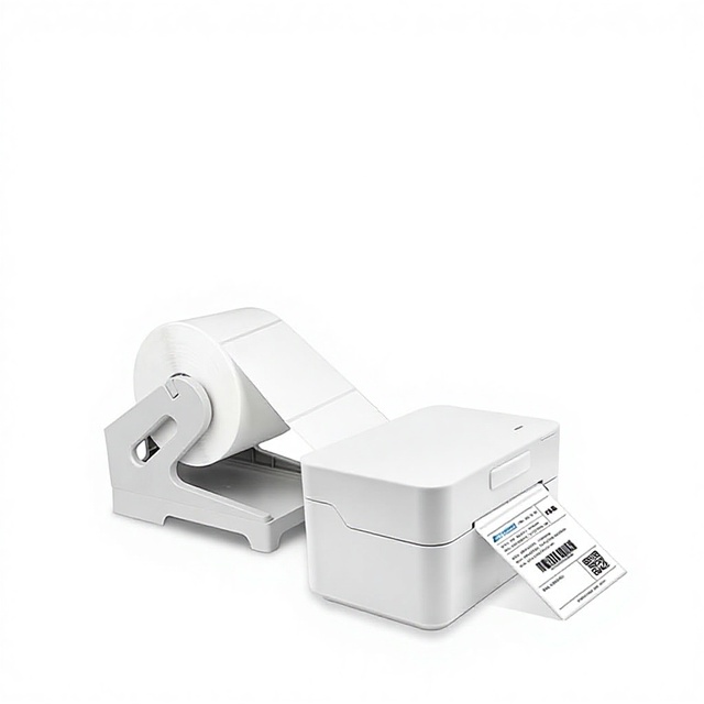 CASHINO CSN-310 3 Inch Direct Thermal Label Printer Stylish Design Multi-Barcode Compatible for Linux Android POS