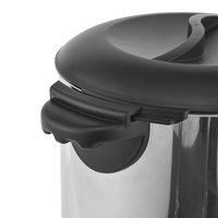 Bouteille d'eau chaude électrique commerciale en acier inoxydable 304 de 25 L avec contrôle de la température et fonction de maintien au chaud