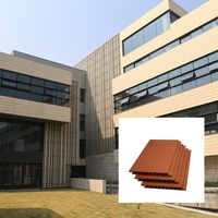 Système de panneaux en terre cuite pour façade ventilée, revêtement mural pour hôtels et bâtiments résidentiels, ignifuge, imperméable, classe A1