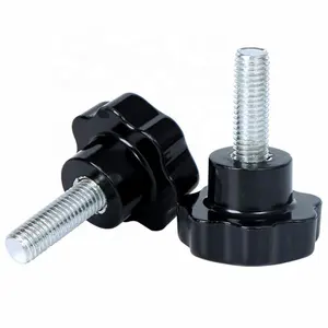 Plum Fast Delivery Time Galvanizing Process Plum Head Knobs Handle Screw Clamp Knob Thumb Screws 1/2'' 13 Thread