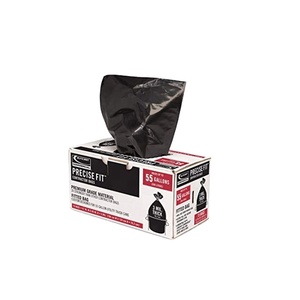 55 Gallon Custom Wholesale Heavy Duty Black Trash Bag /Bin Liners