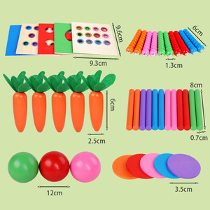 Cubo di Attività <span class=keywords><strong>in</strong></span> <span class=keywords><strong>Legno</strong></span> Montessori 6 <span class=keywords><strong>in</strong></span> <span class=keywords><strong>1</strong></span>, Gioco Educativo per Bambini, Allenamento delle Abilità Motorie Fini - Product Image 3