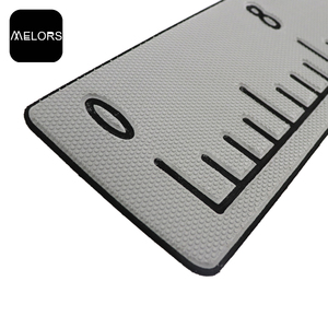Melors antideslizante en relieve hoja pescado gobernante herramienta de medición - Product Image 6