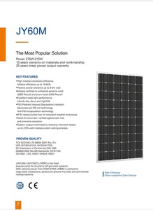 Mô-đun PV Hiệu Suất Cao Đơn Tinh Thể Sunpal 60 Tế Bào 285W <span class=keywords><strong>290W</strong></span> 295W 300W Bảng Điều Khiển Năng Lượng Mặt Trời 280W Từ Trung Quốc - Product Image 5