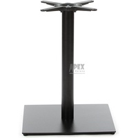 Accessoires de meubles en aluminium empilable pliant en métal noir Base de Table à manger Premium