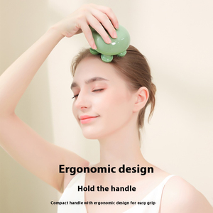 Masajeador Eléctrico Portátil para el Cuero Cabelludo con 4 Cabezales de Masaje, Mini Cabezal de Pulpo, Batería de 800 mAh, <span class=keywords><strong>Motor</strong></span> de 3.7 V para Relajar la Presión del Cuero Cabelludo - Product Image 4