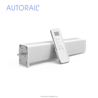 Sistema de pista de cortina silencioso motorizado Smart Home automatizado con motor WiFi