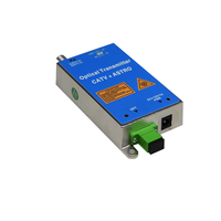 XGPON FTTH FTTX Catv Récepteur de nœud optique 1550nm WDM Intérieur 2 Entrée optique 1 voie Sortie RF xgpon edfa wdm encodeur modulateur