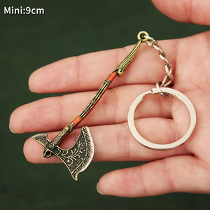 Porte-clés <span class=keywords><strong>God</strong></span> of <span class=keywords><strong>War</strong></span> Lames du Chaos <span class=keywords><strong>Ragnarok</strong></span> Athéna 13cm Cadeau Nouveau Produit - Product Image 5