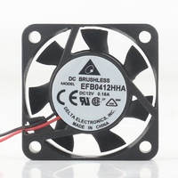 Delta 5V 24V 48V DC12V 0.15A AC EC 4010 40X40X10MM 4CM Cpu Chassis Silent Graphics Card Inverter Computer EFB0412HHA Cooling Fan