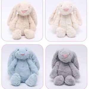 Nuovo stile simpatico animale peluche colorato coniglietto farcito giocattolo promozionale forniture per feste in cotone PP - Product Image 6