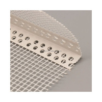 Plinthe d'angle en PVC extrudé perforé pour plâtre et cloisons sèches, design moderne, marque DBM, garantie 5 ans, directement de l'usine