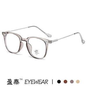 กรอบแว่นตา TR90 ทรงสี่เหลี่ยม ป้องกันแสงสีฟ้า สำหรับทุกเพศ เลนส์เรซิ่น ป้องกันแสงสีฟ้า - Product Image 4