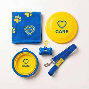 Set de Artículos Personalizados para el Cuidado de Mascotas |   Kit de Accesorios de Viaje para Perros, Toalla y Tazón, Venta al Por Mayor - Product Image 1