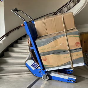 Chariot de courses pliable sans batterie, avec cadre en acier inoxydable et moteur, véhicule électrique silencieux pour monter les escaliers - Product Image 4