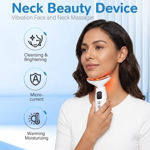 Electric Neck &amp; Face <strong>Care</strong> <strong>Device</strong> Multi-Mode Therapy Microcurrent Constant Temp Tightening Massage Personal <strong>Care</strong> Appliance - Product Image 1