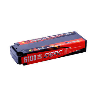 SUNPADOW <span class=keywords><strong>7.4V</strong></span> 2S 쇼티 리포 배터리 6100mAh 70C RC 차량에 대한 XT 총알 하드 케이스 자동차 트럭 트럭 트럭 보트 탱크 버기 - Product Image 5