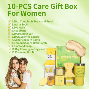 Set da bagno Spa personalizzato per auto-cura regali relax per le donne nella festa della mamma o nella confezione regalo promozionale di san valentino - Product Image 6