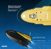 Lolida KU10, Sonar de Prospección Topográfica, Barco Autónomo Multihaz para Muestreo de Agua