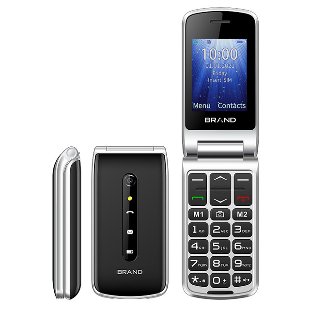 UNIWA F247L Feature 4g Rugged Itel Keypad Dual Button Phone Sim Flip Low Big Phones Deaf Price Person Flap Cheap