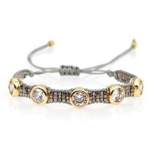 Pulsera de Moda Turca con Ojo Turco para Mujer, Hecha a Mano, Tejida, Ajustable, Multicolor, con Cuentas Miyuki, para Regalo - Product Image 2