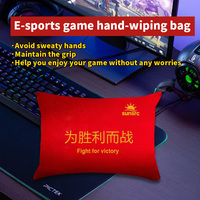 Sac absorbant la transpiration pour esports, sac de séchage, sac de nettoyage pour jeux, sac absorbant la sueur portable, coussin absorbant la transpiration confortable pour le gaming