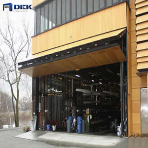 Portes de <span class=keywords><strong>garage</strong></span> verticales personnalisées pliantes Portes de <span class=keywords><strong>garage</strong></span> <span class=keywords><strong>en</strong></span> verre pliantes pour les maisons - Product Image 1