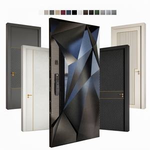 Puertas de Entrada Inteligentes de Seguridad Antirrobo de Alta Calidad para Exteriores, Fabricadas en Aleación de Aluminio Fundido, para Uso en Villas y Hoteles - Product Image 1