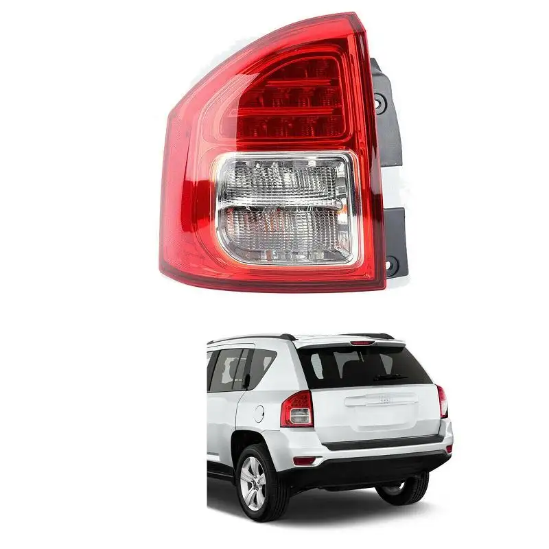 QSF Links-Rechts Autoteile LED hintere Bremse Rücklicht Stop Warnlampe für Jeep Compass 2011-2014 2014-2017 Patriot