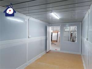 Casa contenedor plegable prefabricada plegable Contenedor de vida Residencia Envío Casa combinada de acero ligero - Product Image 6