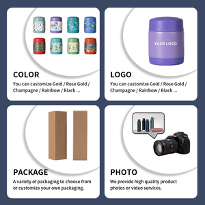 Premium Insulated Vacuum Food Jar & Kids Food <b>Flask</b> - Perfect Thermal Containers for School Lunches & Outdoor Adventures - Product Image 2