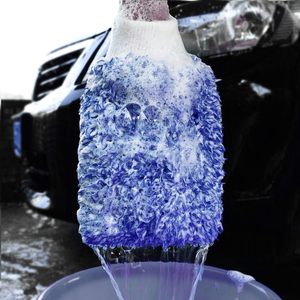 Microfiber Mitt Hot Selling <b>Car</b> Cleaning Wash Glove Auto Detailing <b>Polishing</b> 18x26cm - Product Image 4