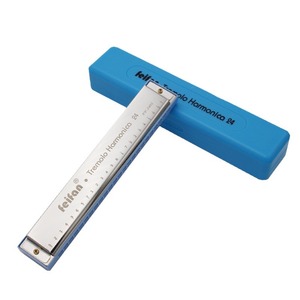 Armónica Tremolo Feifan de 24 Orificios en Clave de C, de Acero Inoxidable, para Principiantes y Estudiantes - Product Image 1