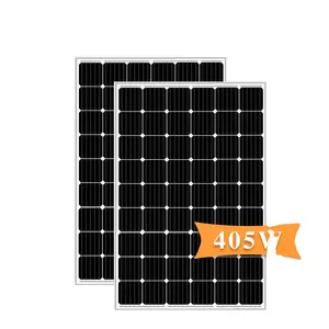 Rixin Solar Energy Production Double Sided Double Glass PV Module 405W 410W Solar Panel