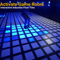 Losetas LED Interactivas para Juegos de Escape en Interiores y Exteriores, Resistentes al Agua, Programables, con Activación por Movimiento