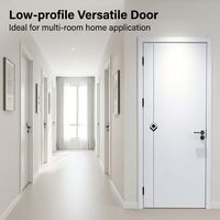 Quiet Living Wood Grain Interior Door Soundproof Custom Peaceful Home Chongqing Yomoga Factory Direct