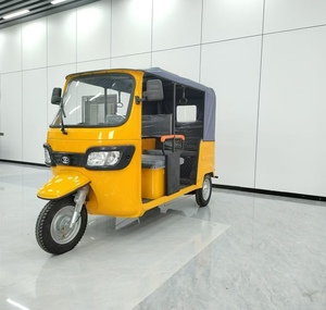 Triciclo de Pasajeros Tipo Tuktuk para Asia del Sur, América y África, Vehículo Abierto con Capacidad de Carga de 400 kg, Largo Alcance, Carga Eléctrica, para Asia del Sur, Sudamérica y África - Product Image 4