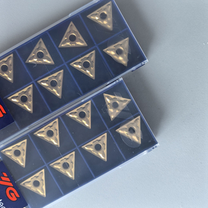 Insertos de Carburo YG-1s YG2025 TNMG160404-MG, Herramientas de Torneado Triangulares, Torno CNC, HRC45-60 LF9028, Recubrimiento de Corte, OEM, 1 Año - Product Image 4