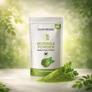Polvo de Moringa Premium, Natural, a Base de Plantas, Polvo de Hojas Finamente Molidas, Producto Botánico de Alta Calidad, Apto para Uso Diario, a Granel - Product Image 2