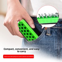 Support magnétique pour embouts de réparation automobile, tapis magnétique pour outils, durable, professionnel, efficace, outils de réparation automobile réglables