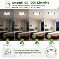 Décoration de plafond, panneaux lumineux de luxe, éclairage de plafond LED à double anneau, éclairage intérieur pour la maison, plaque lumineuse LED, luminaires encastrés