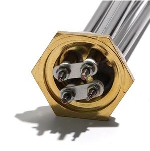 Élément Chauffant Électrique à Immersion OEM DN40 DN50 220V 380V 10KW 12KW en Acier Inoxydable <span class=keywords><strong>pour</strong></span> Huile Thermique - Product Image 4
