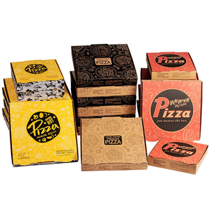 Boîte à pizza rectangulaire en <span class=keywords><strong>carton</strong></span> de 32cm, nouveau design personnalisé, biodégradable, 16x16, 28x28, <span class=keywords><strong>30x30</strong></span>, 32x32, boîtes d'emballage pour pizza - Product Image 1