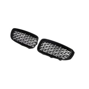 Parrilla Delantera para BMW F34, Totalmente Negra Brillante, Material ABS, para 3GT Meteor 2013-2019 - Product Image 4
