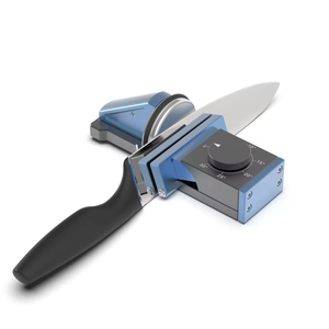 Nouvelle affûteuse <span class=keywords><strong>de</strong></span> couteaux roulants <span class=keywords><strong>de</strong></span> <span class=keywords><strong>cuisine</strong></span> personnalisée Machine à affûter les engrenages à <span class=keywords><strong>angle</strong></span> réglable pour poignée <span class=keywords><strong>en</strong></span> alliage d'aluminium - Product Image 4