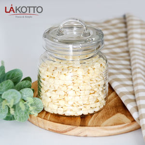 Frasco de Vidrio para Almacenamiento de Alimentos, Recipiente para Envasar Miel y Gelatina con Tapa de Vidrio, Recipientes de Vidrio para Miel - Product Image 6